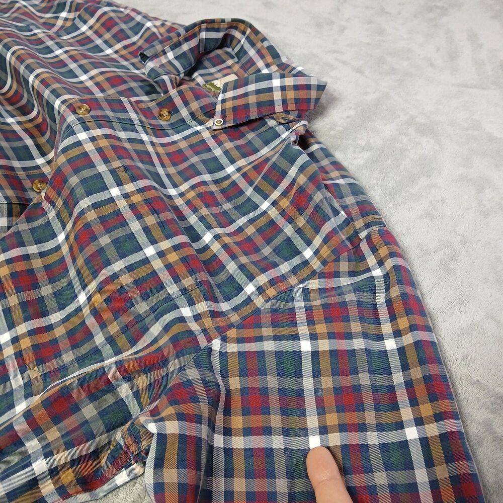 CABELA'S Outfitter Series Plaid Shirt XL Modern-Heritage Cabin-Core Archive XL - Picture 6 of 8